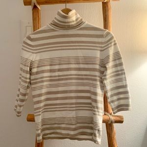 Gap Striped Turtleneck